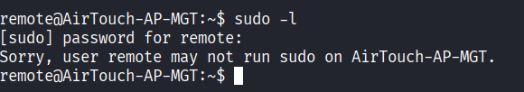 Shell on MGT-side host